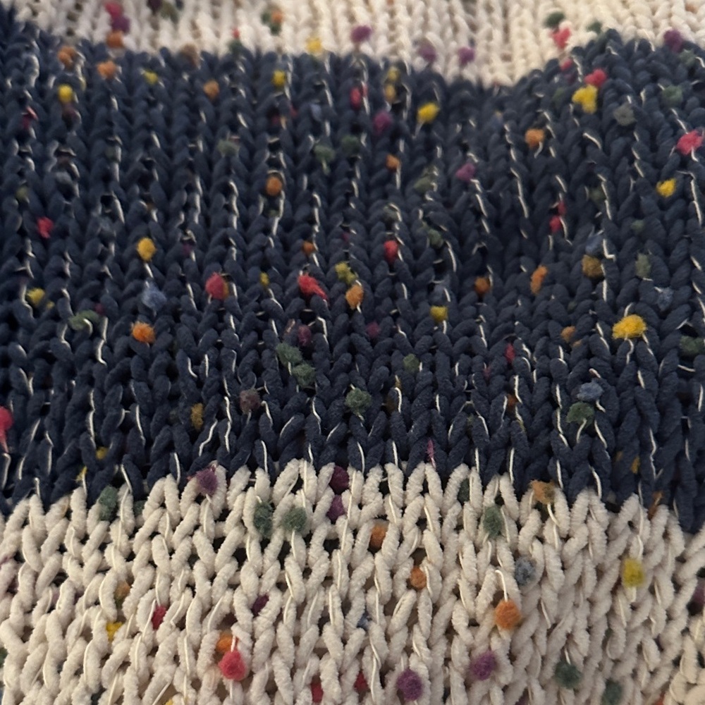POL Multicolor Speckled Knit Hoodie NEW - Picture 7 of 7